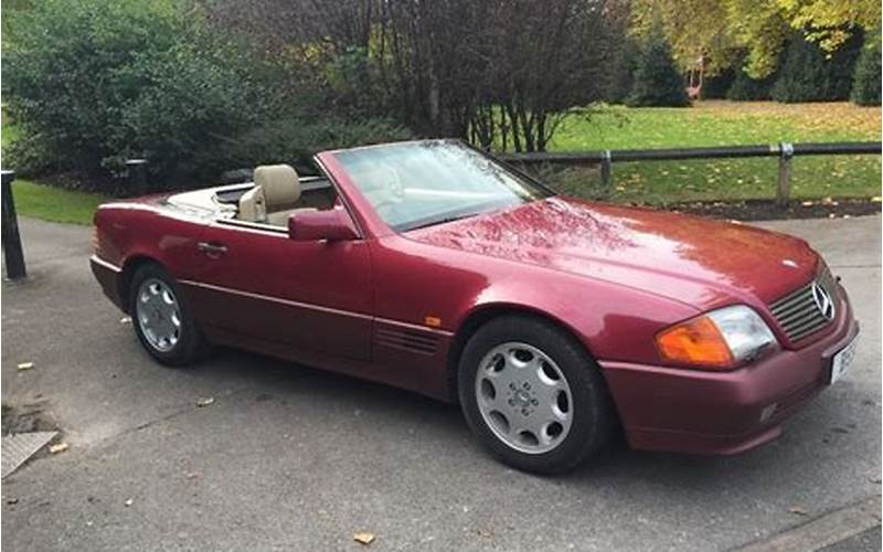 90'S Mercedes Convertible Maintenance