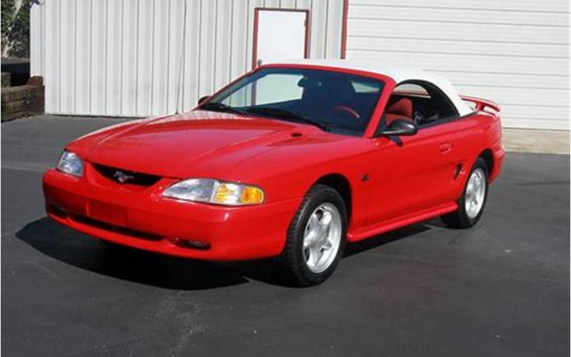 94 Ford Mustang Gt For Sale