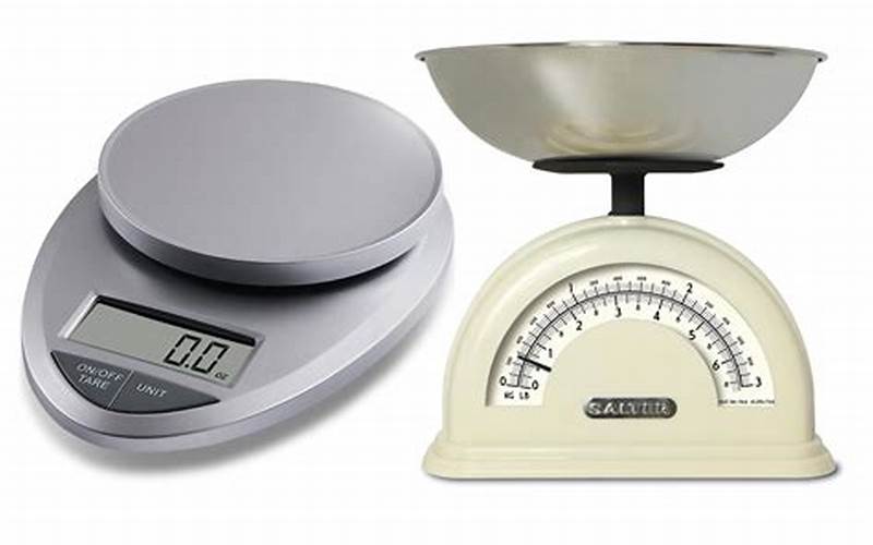 A Scale With An Ounce Measurement