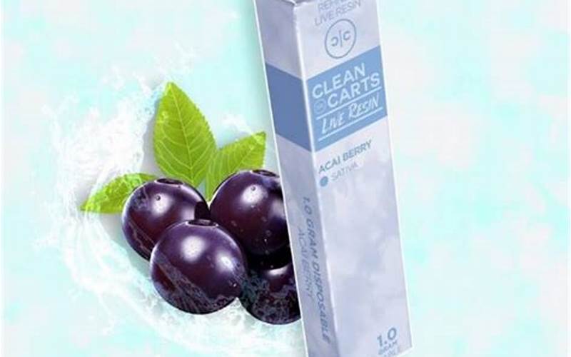 Indulge in the Delicious Acai Berry Cake Disposable