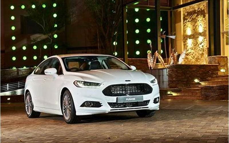 Advanced Safety Features Of Ford Fusion Sport