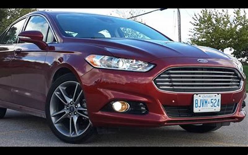 Advanced Safety Features Of Used Ford Fusion Titanium