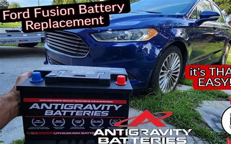 Advantages Of Ford Fusion Lithium Ion Battery