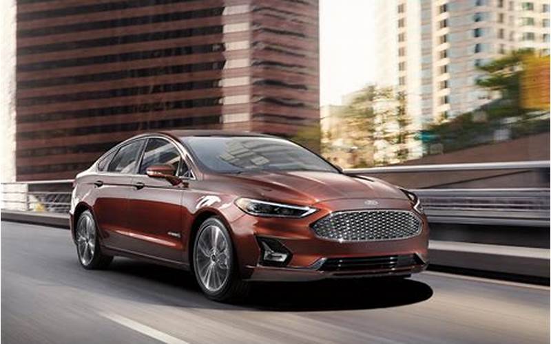 Advantages Of Ford Fusion Plug-In Hybrid
