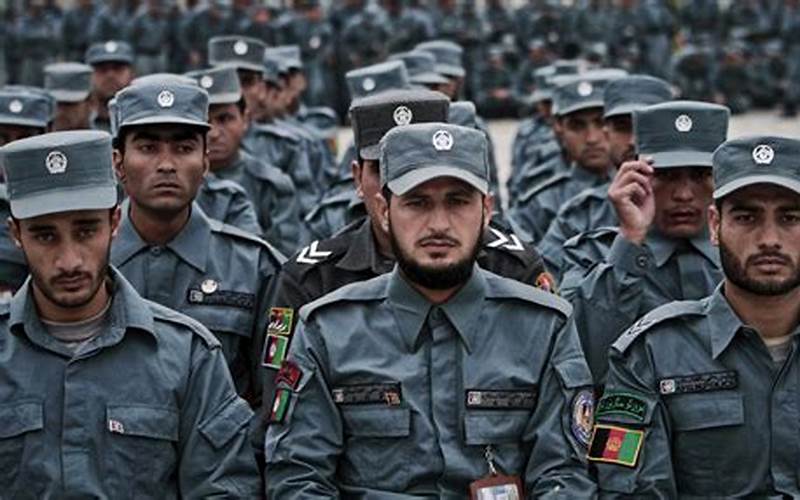 Afghan Police Officer Depressed