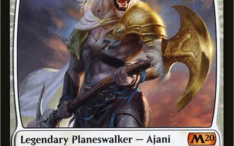 Ajani Strength Of The Pride Card History