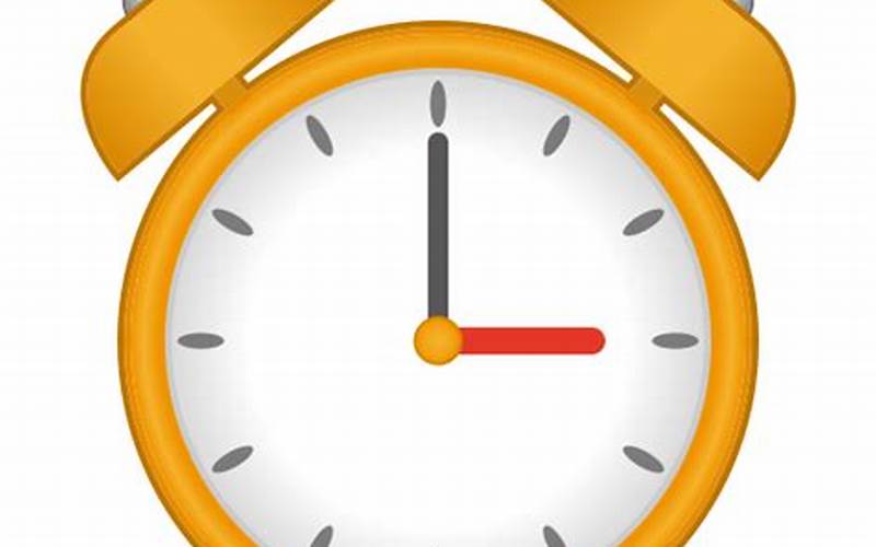 Alarm Clock Emoji