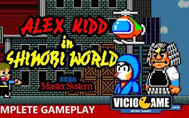 Alex Kidd In Shinobi World Gameplay