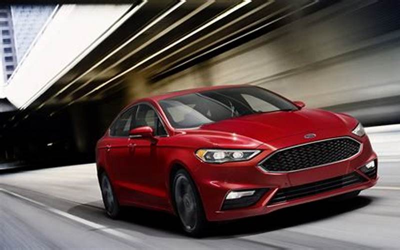 All-Wheel Drive Ford Fusion Sport