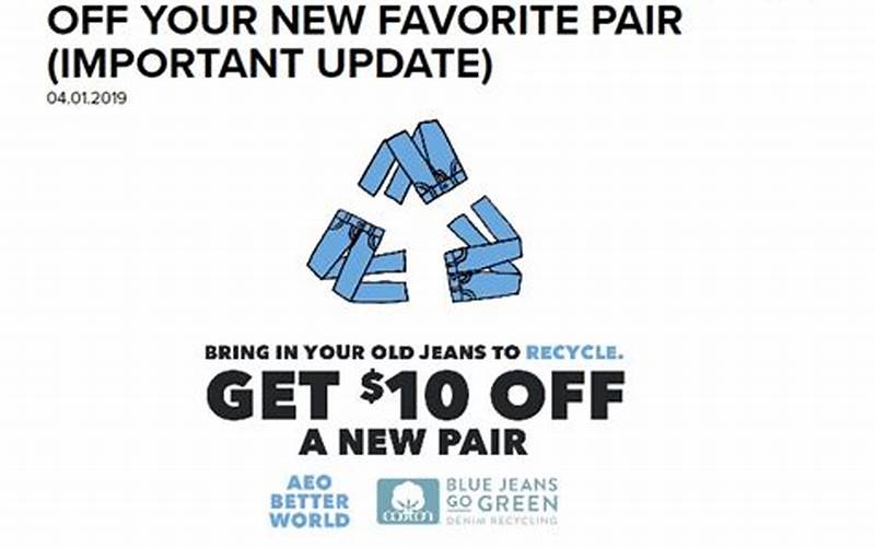 American Eagle Jean Recycle Process
