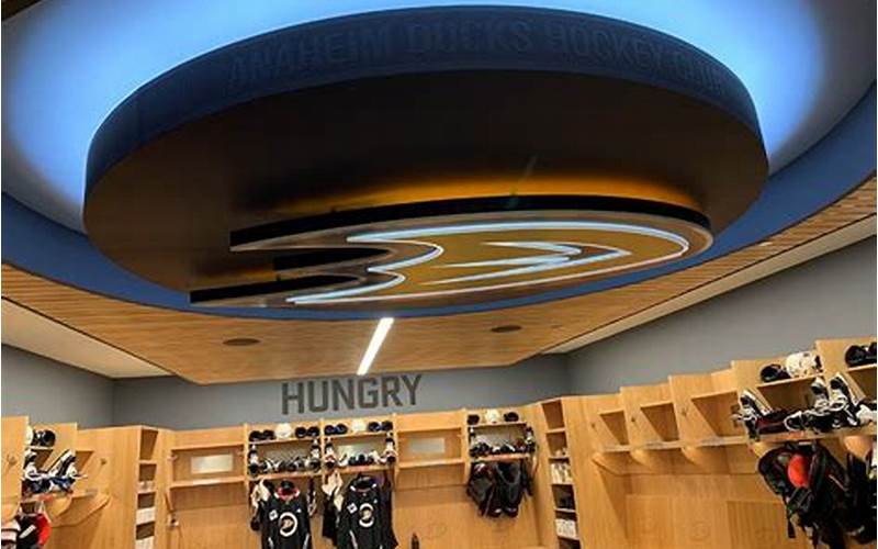Anaheim Ducks Locker Room: A Glimpse Inside