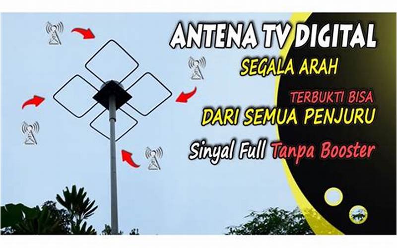 Antena Tv Digital Segala Arah
