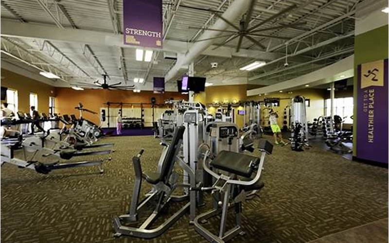Anytime Fitness Gym Equipment