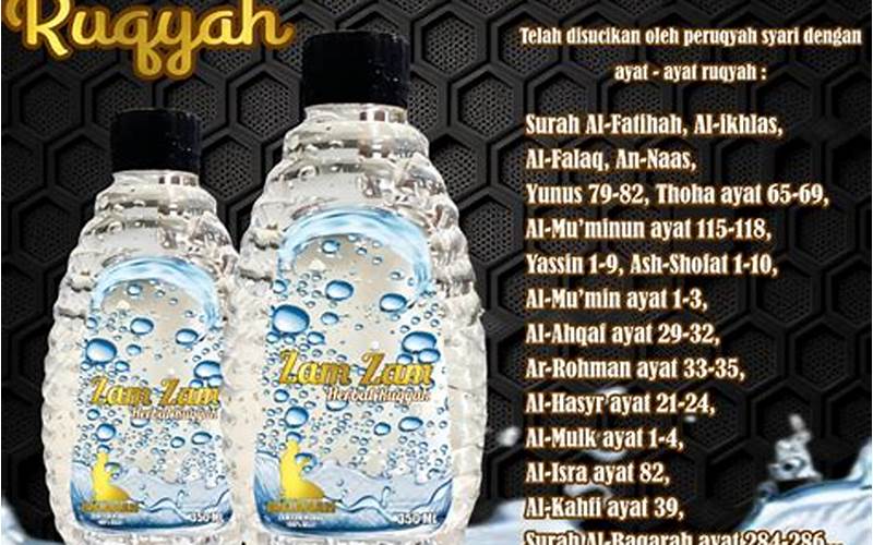 Apakah Air Zamzam Bisa Menyembuhkan Jerawat?