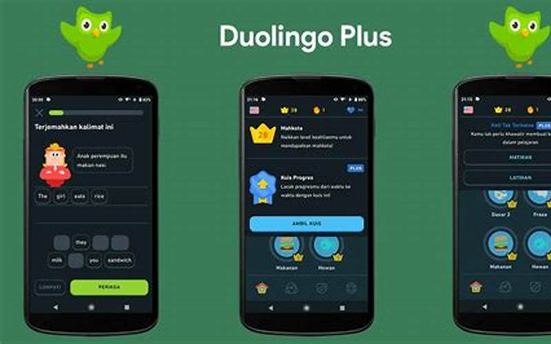 Aplikasi Duolingo Plus Mod Apk: Belajar Bahasa Lebih Mudah Dan Menyenangkan