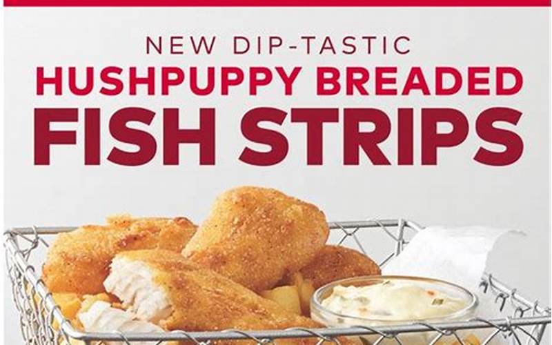Arby'S Breaded Fish Strips In Container