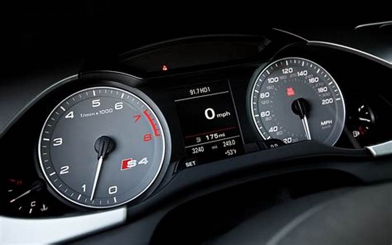 Audi S4 Speedometer