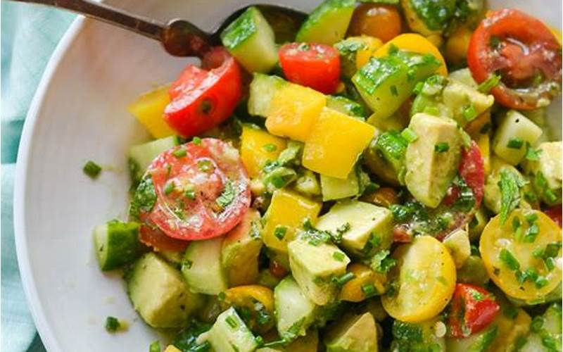 Avocado Salad Ingredients