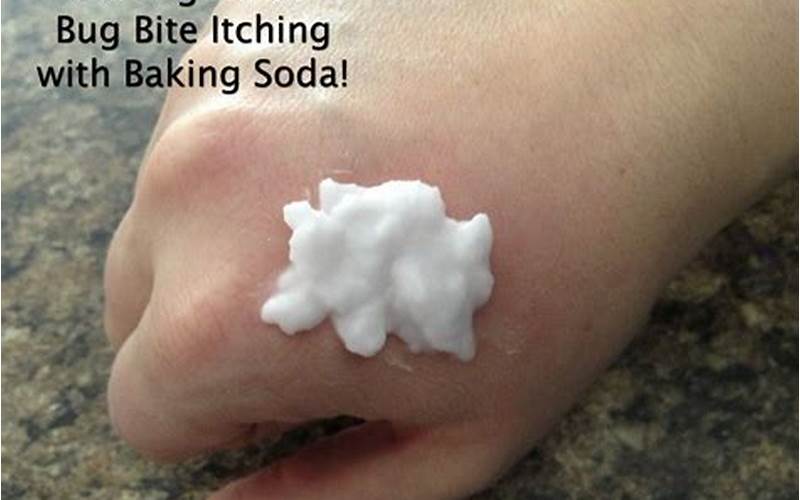 Baking Soda And Insect Bites