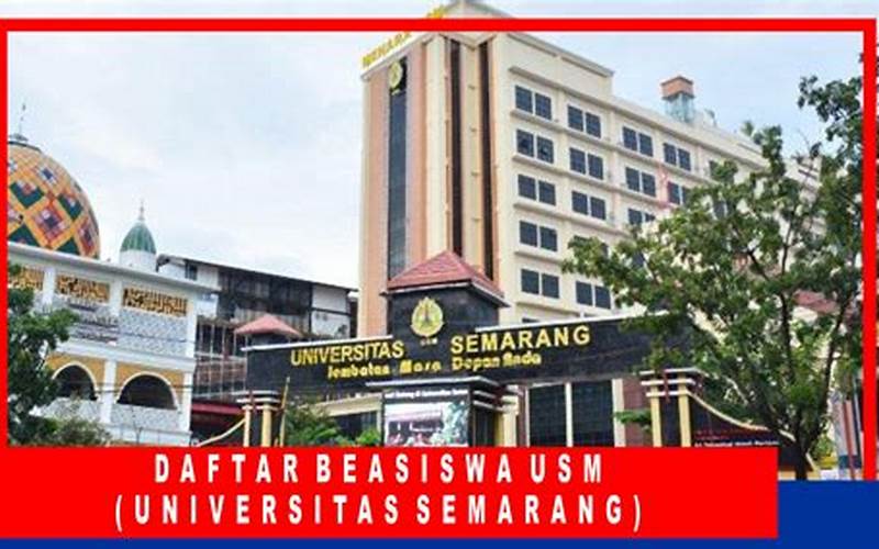 Beasiswa Di Usm Semarang