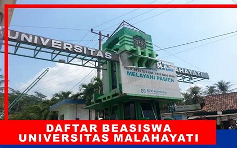 Beasiswa Universitas Malahayati