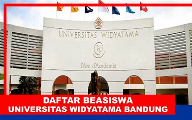 Beasiswa Universitas Widyatama
