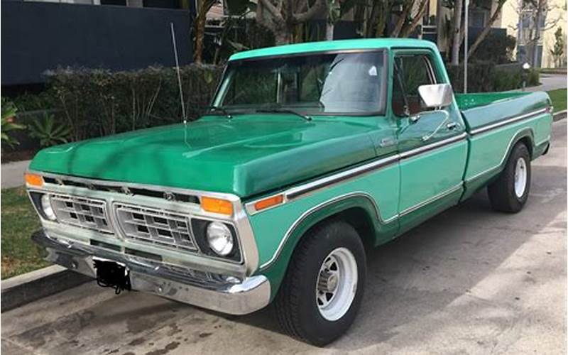 Benefits Of 1977 Ford F100