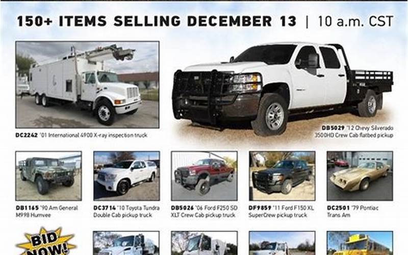 Benefits Of Attending A Pickup Truck Auction