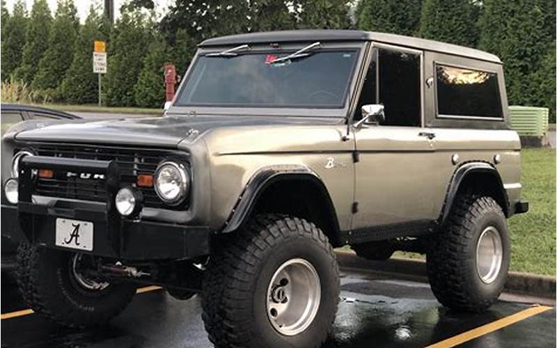 Benefits Of Buying A Ford Bronco In Huntsville Al