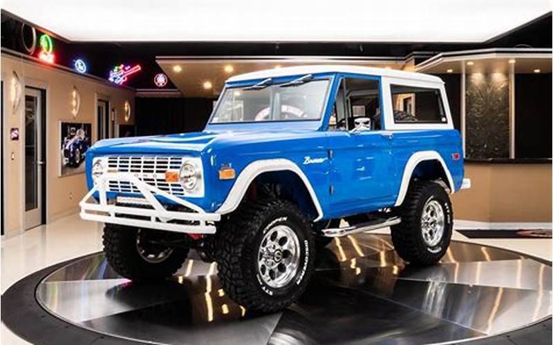 Benefits Of Buying A Lifted 1974 Ford Bronco