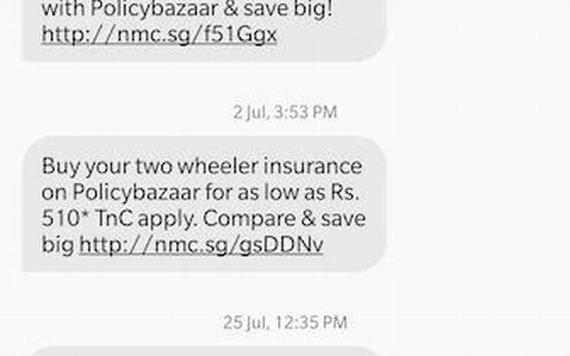 Benefits Of Car Insurance Text Message