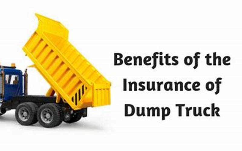 Benefits Of Dump Trucks