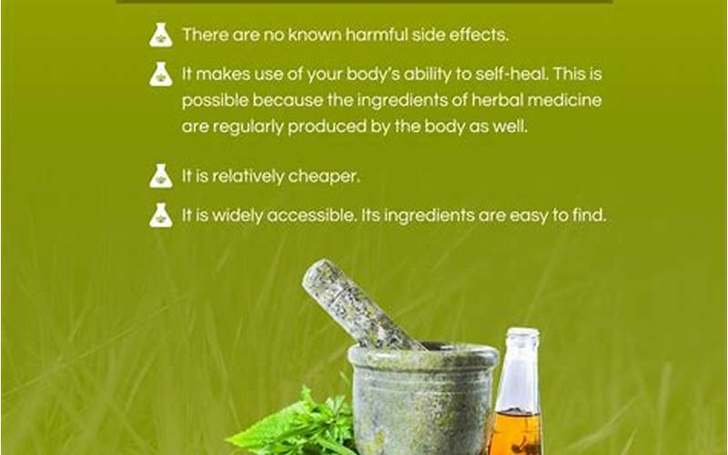 Benefits Of Herbal Medicine