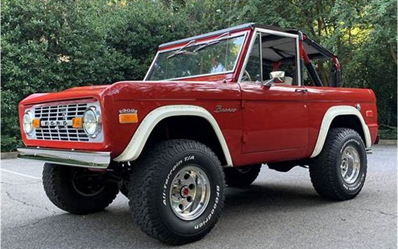 Benefits Of Owning 1976 Ford Broncos