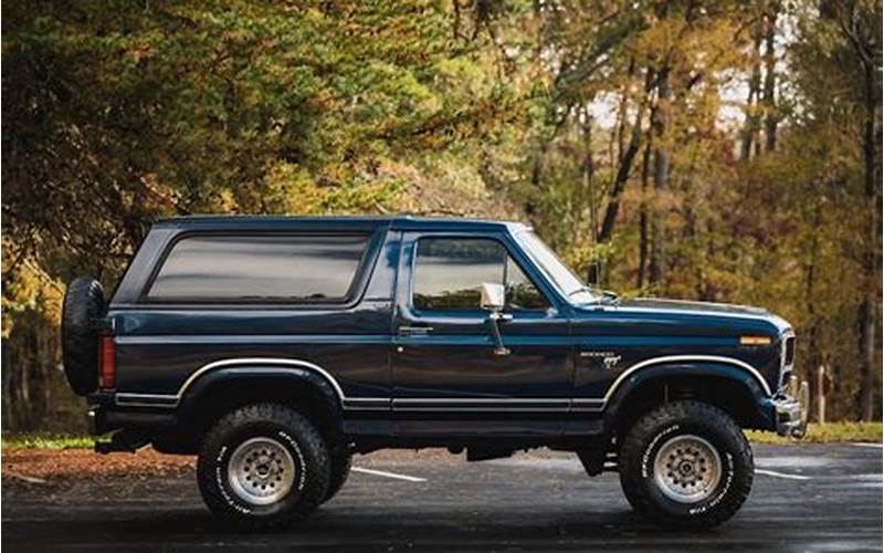 Benefits Of Owning 1980 To 1986 Ford Bronco
