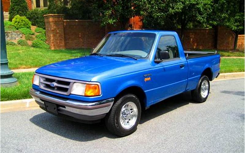 Benefits Of Owning A 1996 Ford Ranger