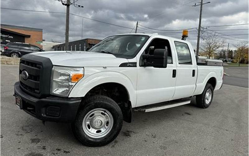 Benefits Of Owning A 2013 Ford F250 In Ontario