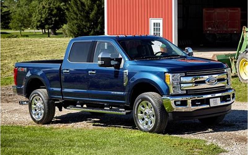 Benefits Of Owning A 2017 Ford F250