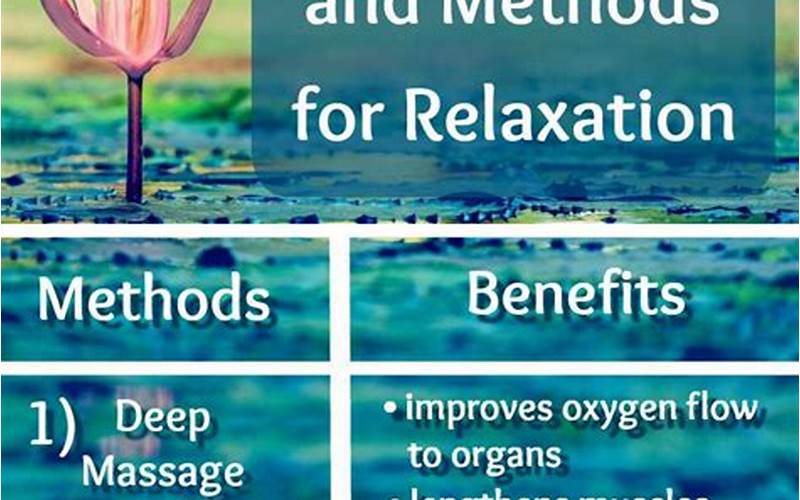 Benefits Of Relaxation And Wellness