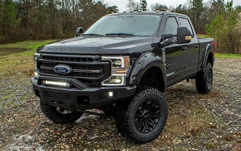 Benefits Of The Ford F250 Drw Black Widow