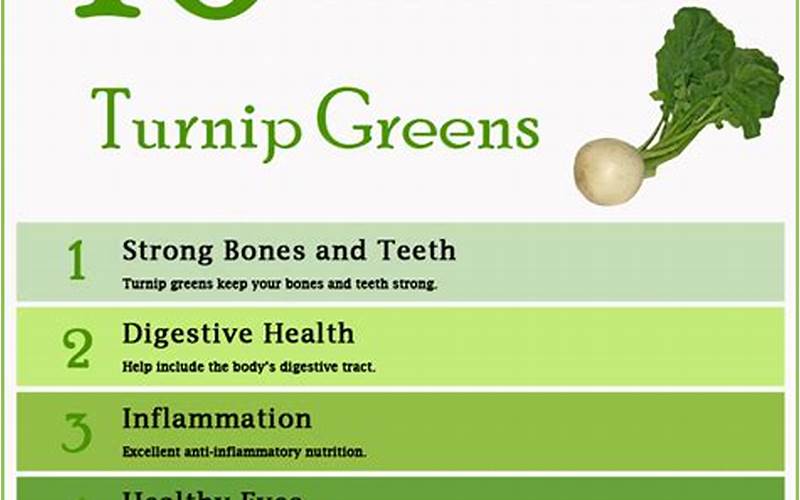 Benefits Of Turnip Greens