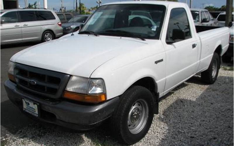 Best Deals On 2000 Ford Ranger Regular Cab