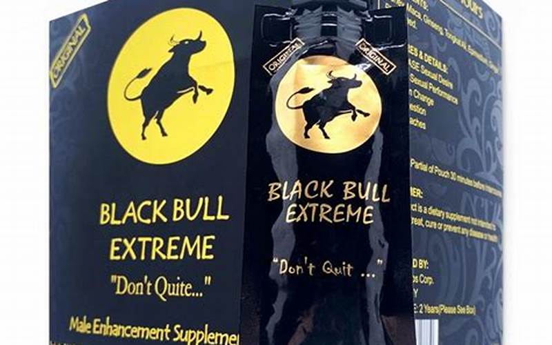 Black Bull Don'T Quit Side Effects