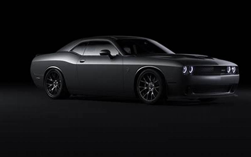 Black Dodge Challenger Wallpaper 4k: A Stunning Collection of High-Quality Images