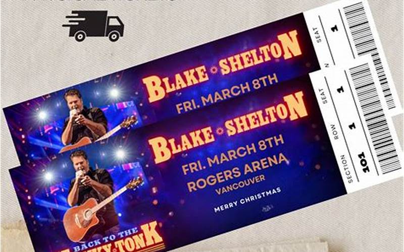 Blake Shelton Tickets