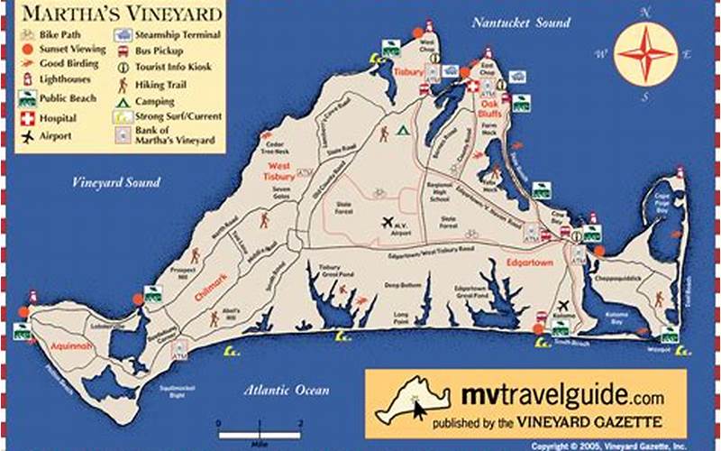 Bring A Map When Renting A Jeep On Martha'S Vineyard