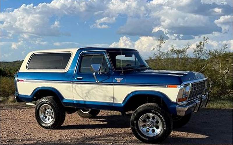 Bronco Ford 1979 Popularity