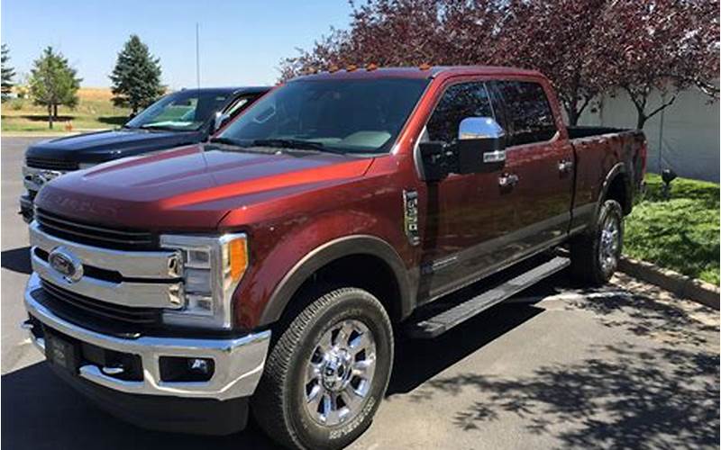 Bronze Fire Ford F250