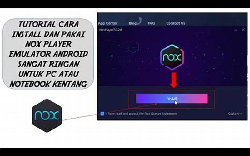 Buka Aplikasi Nox