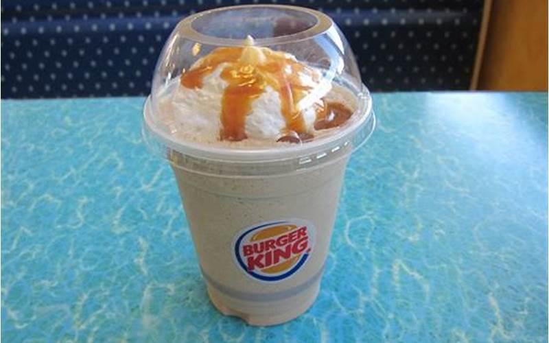 Burger King Caramel Frappe: The Perfect Drink for Your Coffee Cravings